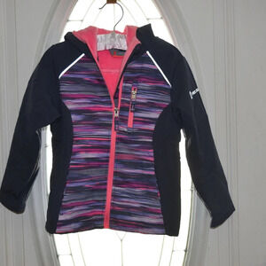 FREE COUNTRY Hood Softshell Girls Jacket Size M(5/6)